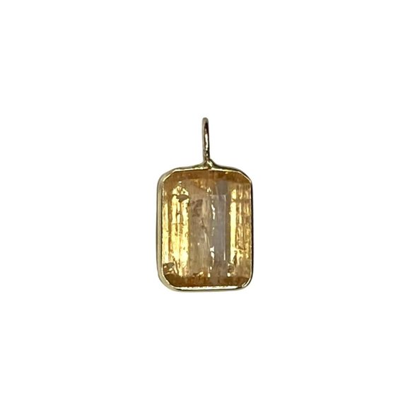 Solid 14k Imperial Topaz - Picture 1 of 5
